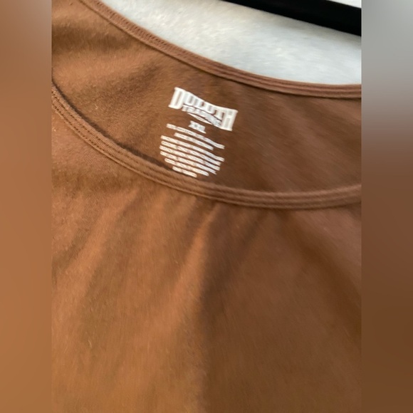 Duluth Size XXL Brown Cotton Stretch Pullover Scoop Neck Tank Top - Picture 8 of 8